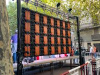 pantalla led P6 7x4 moduls